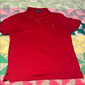 Polo by Ralph Lauren Men's Vibrant Red Polo Shirt